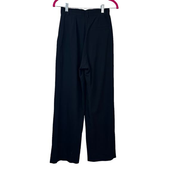 Djerf Avenue Black High Waisted Dress Pants sz XXS - Picture 3 of 8
